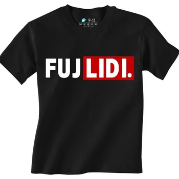 Chlapecké tričko Dětské tričko FUJ LIDI. (Velikost: 3-4, Barva: Černá)