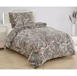 Jahu Povlečení Mikrovlákno a Mikroflanel Hnědé větvičky