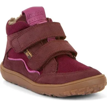 Dívčí zimní obuv Dívčí zimní barefoot boty TEX WOOL Bordeaux Froddo G3110266-7W - 31