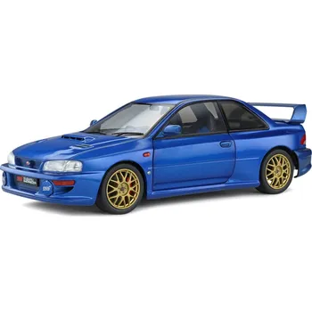 autíčko Subaru Impreza 22b 1998 Sti version modrá Sonic 1:18 Solido