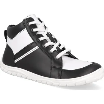 Barefoot kotníkové boty Fare Bare - B5727111 Springfieldky bílé/černé Velikost: 38