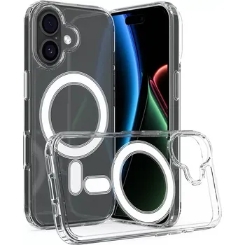 Pouzdro na mobilní telefon Kryt na iPhone 17 s podporou MAGSAFE čirý