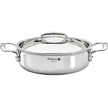 De Buyer Affinity Nízký hrnec s pokličkou 28 cm (DB3741-28)