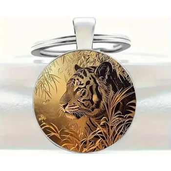 Přívěšek na klíče tygr