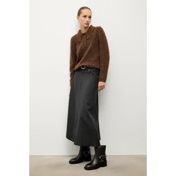 Dámské kozačky Kožené kotníkové boty Answear.LAB 4769-24 hnědá 88X, EUR 41