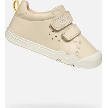 Dámské tenisky Krémové dívčí barefoot tenisky Geox Steppieup - Holky GEOX bílá | krémová 3436137