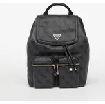 Taška GUESS Manhattan II Flap Backpack Coal Logo Universal
