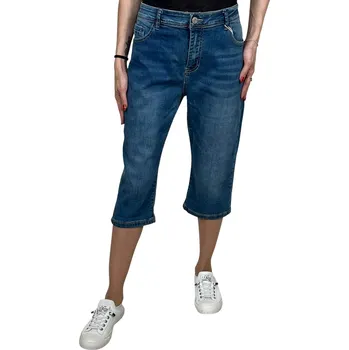 Dámské džíny Miss Curry Dámské modré 3/4 džíny ZORA Barva: Modrá, Velikost: 33