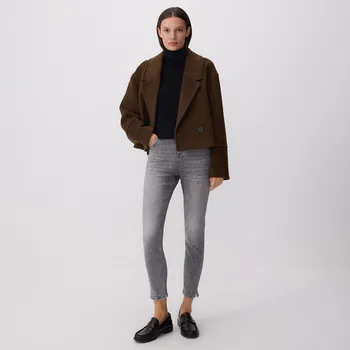 Reserved - Džíny slim push up - světle šedá - 8434B-09J - 8434B-09J-46-3