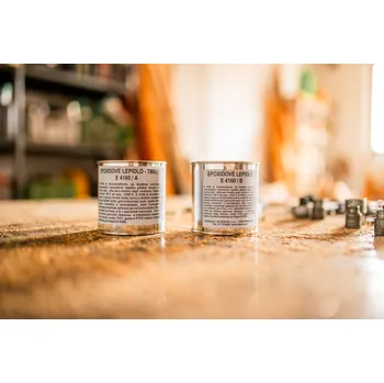 Průmyslové lepidlo E 4160 - Dvousložkové vysokoteplotní epoxidové lepidlo do teploty + 200 °C 5 kg