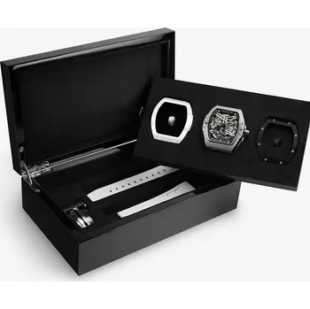 Hodinky Tsar Bomba TB8218(1+1)C Mens Watch Atomic Interchangeable Ceramic Edition Automatic 46mm 5ATM