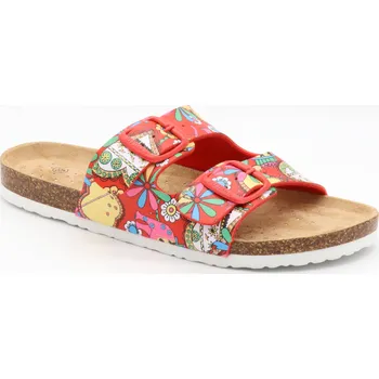 Chlapecké pantofle SAMLUX® Dětské korkové biopantofle 9018 red Barva: Red, Velikost: 36