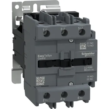 Stykač LC1E80BD Easy TeSys Control 3P 80A 1NO+1NC, Schneider Electric