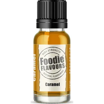 Foodie Flavours Přírodní koncentrované aroma 15ml karamel | Skvělé pro Váš domácí dort