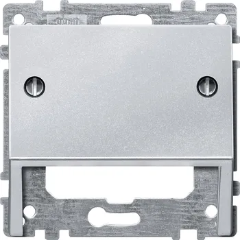 Elektrická zásuvka 464660 Zkosená zásuvka, Aluminium, Schneider Electric