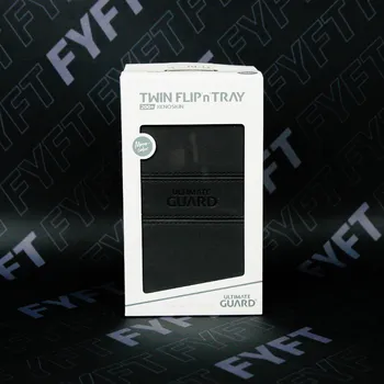 Společenská hra Twin Flip'n'Tray 200+ Xenoskin (UG) - deckbox na karty Barva: Černá