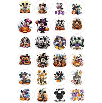 Jedlá dekorace na dort HALLOWEEN-80 Materiál: Jedlý papír