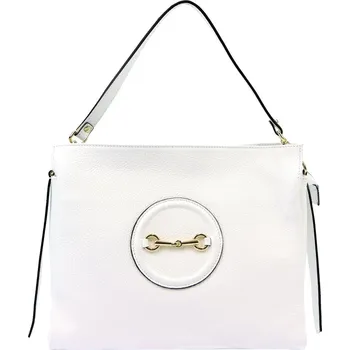 Kožená kabelka Luka bílá KZ2247872