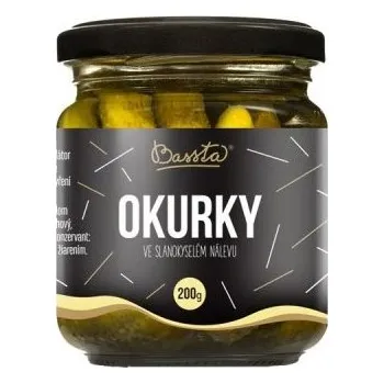 Dárkový potravinový koš Okurečky ve slanokyselém nálevu 200 g (Okurečky ve slanokyselém nálevu 200 g)