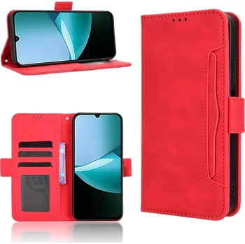 Příslušenství pro tablet VSECHNONAMOBIL 121822 SLOT Peněženkový obal pro POCO C85 červený