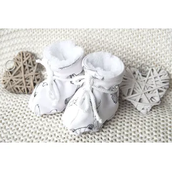 Capáčky AMÁLKA Zateplené bačkůrky, kamarádi zvířátka Velikost: 56-68