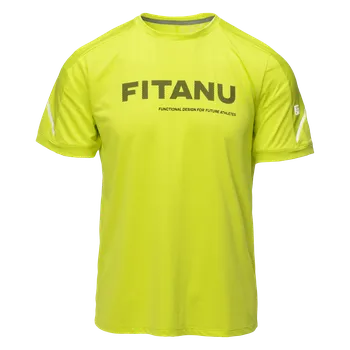 Pánské tričko Pánské Tričko s krátkým rukávem FITANU FLAN M000280418 – Žlutá S