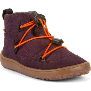 Dívčí polobotky Dívčí celoroční barefoot boty TEX TRACK Purple Froddo G3110267-4 - 41