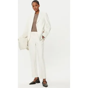 Pánská móda Weekend Max Mara Chino kalhoty Rana 2515131031 Écru Slim Fit 48