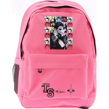 Školní batoh Batoh dvoukomorový TAYLOR SWIFT - růžový