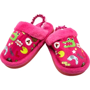 Chlapecké bačkory Dětské bačkory tmavě růžové Velikost: 24-25