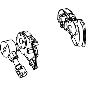 Autodíl THULE Koncové desky včetně klikového mechanismu TO 6300, antracit, sada levá a pravá