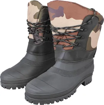 Dámská zimní obuv Sněhule maskáčové RYSY (holínky s vyjímatelnou zateplenou vložkou)