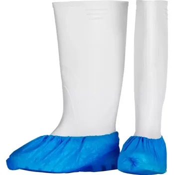CPE-Návleky na obuv modré extra silné 15x42cm, 3,9g (100ks/balení) (Modré, extra silné, 15 × 42 cm, 3,9 g (100 ks/bal))