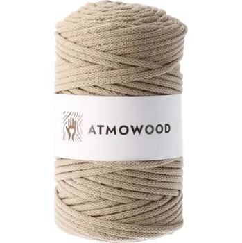 Příze příze 5 mm - béžová