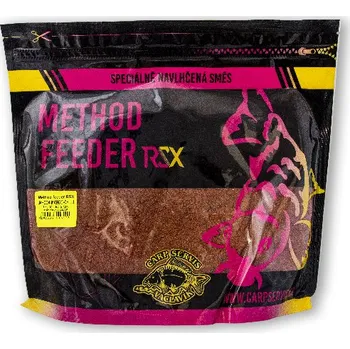 Návnadová surovina Carpservis Method Feeder RSX - 1 kg/Jahoda-Mango-Chilli