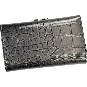 Dámská kožená peněženka Gregorio šedá KZ2218658