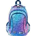 Studentský batoh 17 St.RIGHT - Ombre Cats, 4 komorový, BP01, rozměry: 43 x 32 x 21cm