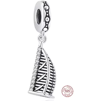 Přívěsek Charm Sterlingové stříbro 925 SAE Dubai Burj Al Arab hotel 7*, přívěsek na náramek cestování