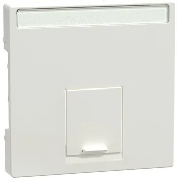 vypínač a zásuvka MEG4573-0319 Centr. deska Actassi RJ45 1x, polar, Schneider Electric