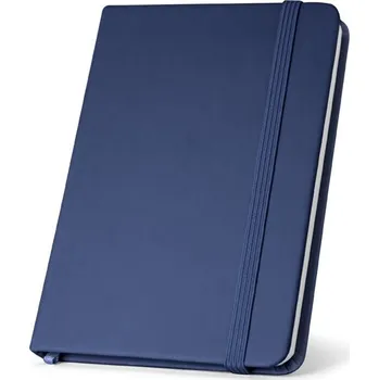 Zápisník MEYER. Kapesní zápisník z PU s hladkými listy - Modrá