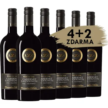 Víno Cabernet Sauvignon Lodi Premium 2017 LZC, 4+2 zdarma