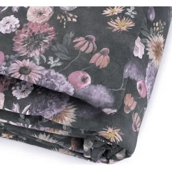 Příslušenství pro dětskou postel a kolébku Makaszka Souprava do postýlky "M" (100x135/60x40) MYSTERY OF FLOWERS