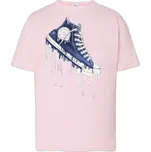 detske-levne-bavlnene-tricko-potisk-modra-teniska Barva: Pink - růžová, Dětská bavlněná trička JHK: XL