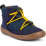 Chlapecké celoroční barefoot boty TEX TRACK Blue Froddo G3110267-1 - 39