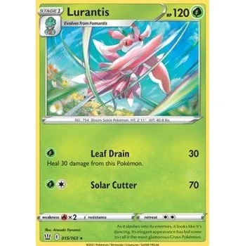 Sběratelská karetní hra Pokémon BST 015/163 Lurantis - Battle Styles Stav: Near Mint, Verze: REVERSE HOLO