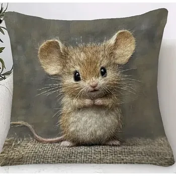 Polštář Polštář s náplní malý MYŠÁK