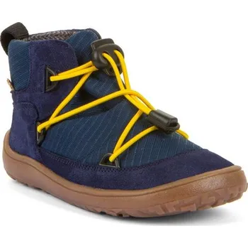 Chlapecké polobotky Chlapecké celoroční barefoot boty TEX TRACK Blue Froddo G3110267-1 - 35