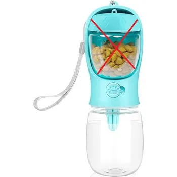 Miska pro psa Cestovní láhev 2v1 pro psy 350 ml - Použité, Nekompletní