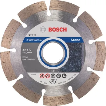 Příslušenství k brusce BOSCH Diamantový kotouč do tvrdých materiálů 115 Standard Stone 115mm