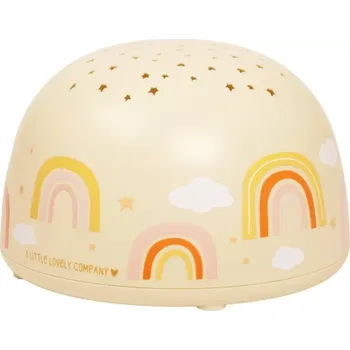 Lampička A Little Lovely Company lampa s projektorem: Duha